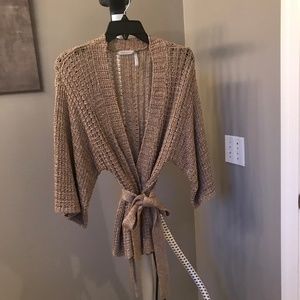 Nordstrom Classiques Entier Gold Sweater M